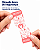 ETIQUETA LACRE DELIVERY C/ 500 UNIDADES - DOCE ROSA RETANGULAR - Imagem 3