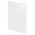 Placa Cega 4x2 Recta Branco Fosco Com Suporte - Imagem 1