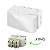 Módulo Interruptor Intermediário Recta Branco Fosco Blux - Imagem 2