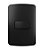 Conj. Interruptor Simples B3 Ebony Margirius - Imagem 1