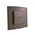 Conj. Interruptor Duplo Simples Sleek Argila Móveis Margirius - Imagem 1
