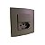 Conj. Interruptor Simples + Tomada 10a Sleek Argila Móveis Margirius - Imagem 1
