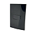 Conjunto Interruptor Paralelo Sleek Ebony Preto Margirius - Imagem 1