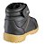 Bota Baby Infantil Preta Tratorada Fecho Elástico Casual Botinho 369ca - Imagem 4