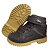 Bota Baby Infantil Marron Tratorada Fecho Elástico Casual Botinho 369ga - Imagem 3