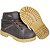 Bota Baby Infantil Marron Tratorada Fecho Elástico Casual Botinho 369ga - Imagem 1