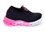 Tênis Infantil Preto Pink Sola Antiderrapante Conforto Casual EM1112 - Imagem 1