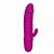 VIBRADOR EM SILICONE COM ESTIMULO CLITORIANO ARND - Imagem 1