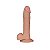 PRÓTESE COM VENTOSA E ESCROTO EM CYBERSKIN 20 X 4CM - Imagem 2