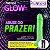 PRÓTESE GLOW COM VIBRO PB BRILHA NO ESCURO - 19 x 3,8cm - Imagem 2