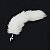 PLUG ANAL RABO DE RAPOSA BRANCO P 44cm - Imagem 1