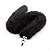 PLUG ANAL RABO DE RAPOSA PRETO 80cm - Imagem 2