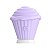SUGADOR CUPCAKE RECARREGAVEL ROXO - Imagem 2