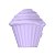 SUGADOR CUPCAKE RECARREGAVEL ROXO - Imagem 3