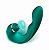 VIBRADOR DE PONTO G COM SUGADOR CLITORIANO MAPPY - Imagem 1