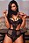 FANTASIA SEXY BODY COLEGUINHA COM DETALHES EM RENDA PRETA - Imagem 1