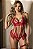 BODY SEDUÇÃO VERMELHO ESTILO SEXY E OUSADO - Imagem 1