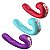 VIBRADOR COM SUGADOR RECARREGAVEL LOW 3 - Imagem 1