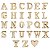 LETRAS PARA PERSONALIZAR CALCINHA (CONSULTE DISPONIBILIDADE) - Imagem 1