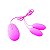 VIBRADOR BULLET DUPLO GREEN BABY COR ROSA - Imagem 2