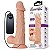 PRÓTESE COM VIBRO E VENTOSA 18x5cm - Imagem 1