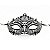 MASCARA GLAMOUR EM  METAL. - Imagem 1