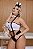 COELHA  - TOP,SHORT,LACO BORBOLETA E TIARA - Imagem 1