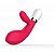 VIBRADOR SILICONE DUPLO MOTOR 10 VIBRAÇÕES A PILHA - Imagem 1