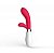 VIBRADOR SILICONE DUPLO MOTOR 10 VIBRAÇÕES A PILHA - Imagem 2