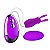 VIBRADOR BULLET GREEN BABY DUPLO COR ROXO - Imagem 1