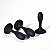 PLUG ANAL EM SILICONE REDONDO 9,1x2,7cm - Imagem 1