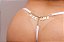 CALCINHA STRASS BRANCA - Imagem 1