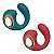 VIBRADOR COM SUGADOR DE CLITÓRIS SNAIL 2 - Imagem 1