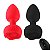 PLUG ANAL EM SILICONE COM VIBRADOR E CONTROLE REMOTO - Imagem 1