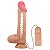 PRÓTESE REALÍSTICO COM VIBRO MULTI VELOCIDADE 21,8x4,6cm - Imagem 2