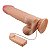 PRÓTESE REALÍSTICO COM VIBRO MULTI VELOCIDADE 21,8x4,6cm - Imagem 3