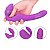 VIBRADOR DE PONTO G DUPLO RECARREGÁVEL - Imagem 4