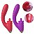 VIBRADOR DE PONTO G E CLITORIANO COM LINGUA CONDICE - Imagem 1