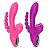 VIBRADOR DE PONTO G E CLITORIANO 3 em 1 ABEL - Imagem 1