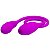 VIBRADOR DE PONTO G E CLITORIANO COM DEDILHAR DUAS PONTAS  SNAKY - Imagem 4