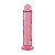 PRÓTESE DILDO TRANSPARENTE 21,5x4,2cm - Imagem 8