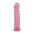 PRÓTESE DILDO TRANSPARENTE 21,5x4,2cm - Imagem 7