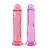 PRÓTESE DILDO TRANSPARENTE 21,5x4,2cm - Imagem 1