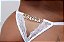 CALCINHA STRASS LUXO BRANCA - Imagem 3