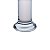 PLUG ANAL DE VIDRO COM PONTA REDONDA 17,5 x 3,9cm - Imagem 2