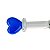 PLUG ANAL DE VIDRO COM BASE DE CORAÇÃO 14,5 x 2,5cm - Imagem 3