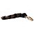 PLUG ANAL DE VIDRO COM RABO DE RAPOSA 34cm - 11,2 x 3,9cm - Imagem 1