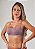 SUTIÃ TOP COM BOJO E ALÇAS REMOVÍVEIS EM MICROFIBRA DULOREN BERINJELA - Imagem 1