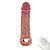 CAPA PENIANA COM VIBRO E CONTROLE REMOTO 20.5x4,5cm - Imagem 1