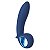 VIBRADOR DE PONTO G E CLITORIANO COM CONTROLE REMOTO E INFLAVÉL NA PONTA ALPHA - Imagem 4
